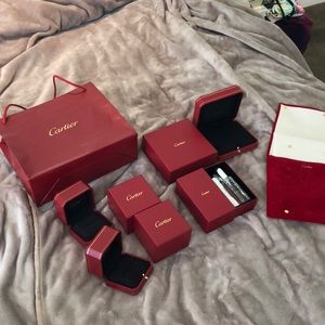 GREAT DEAL: Cartier jewelry cases & cleaner